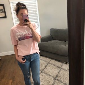 American Eagle oversized LA graphic tee - XS-L